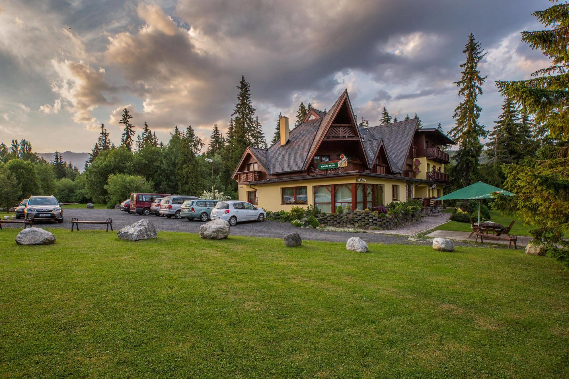 Štrbské Pleso Penzion Ingrid מראה חיצוני תמונה